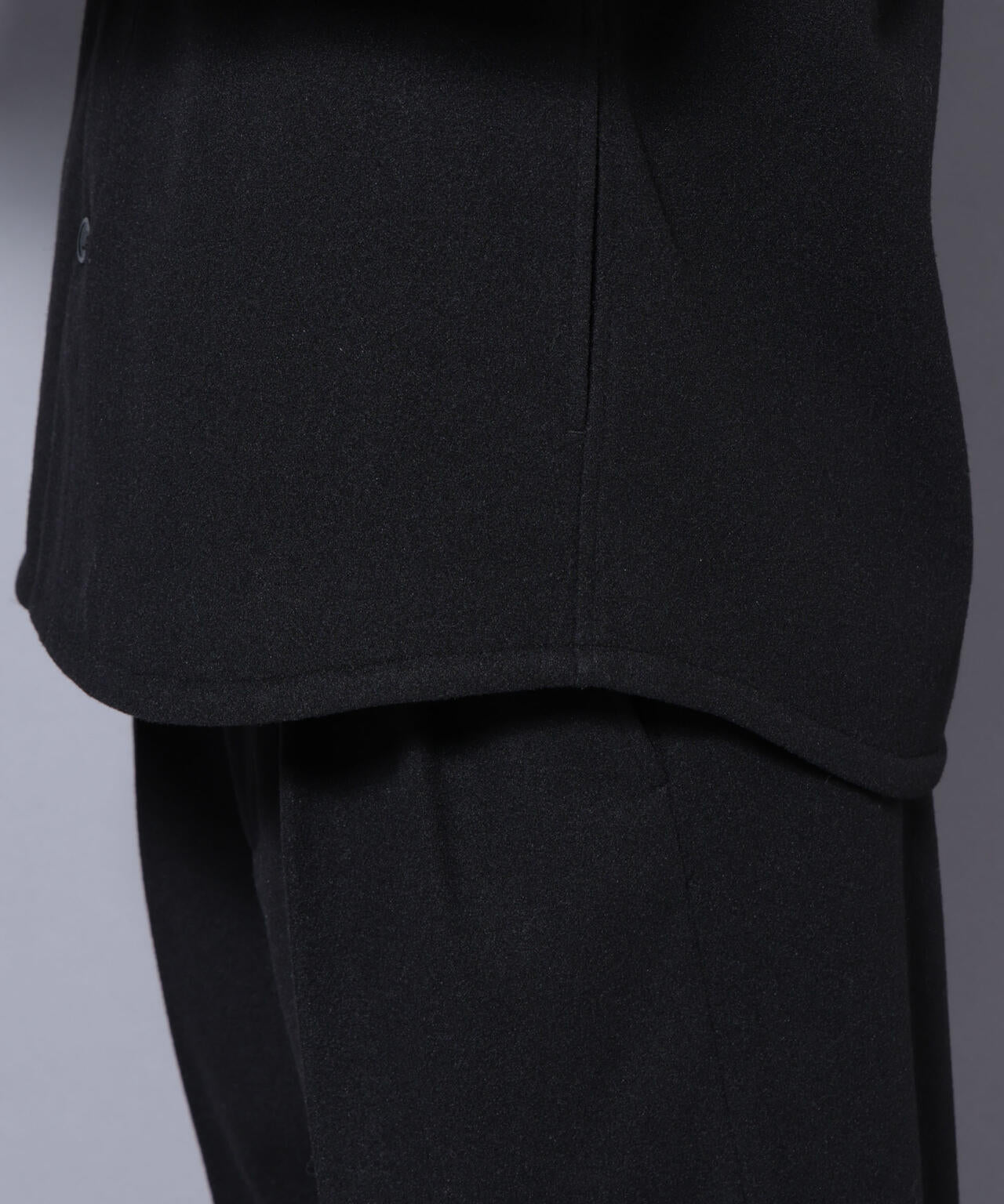 テックメルトンシャツブルゾン