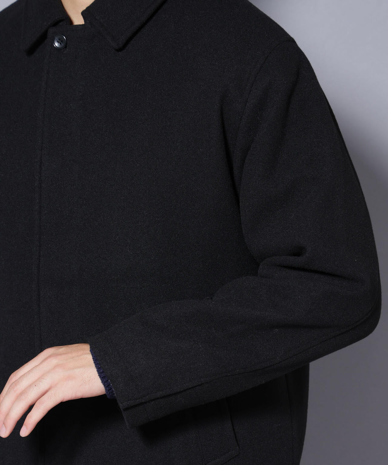 テックメルトンショートブルゾン