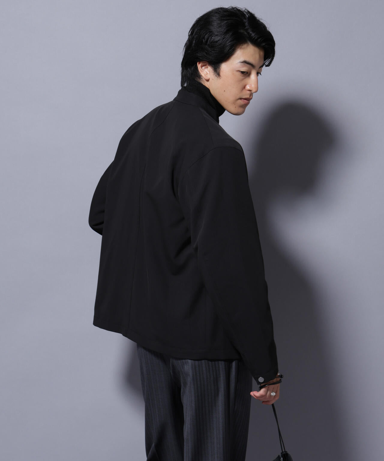 TR シングルライダースブルゾン