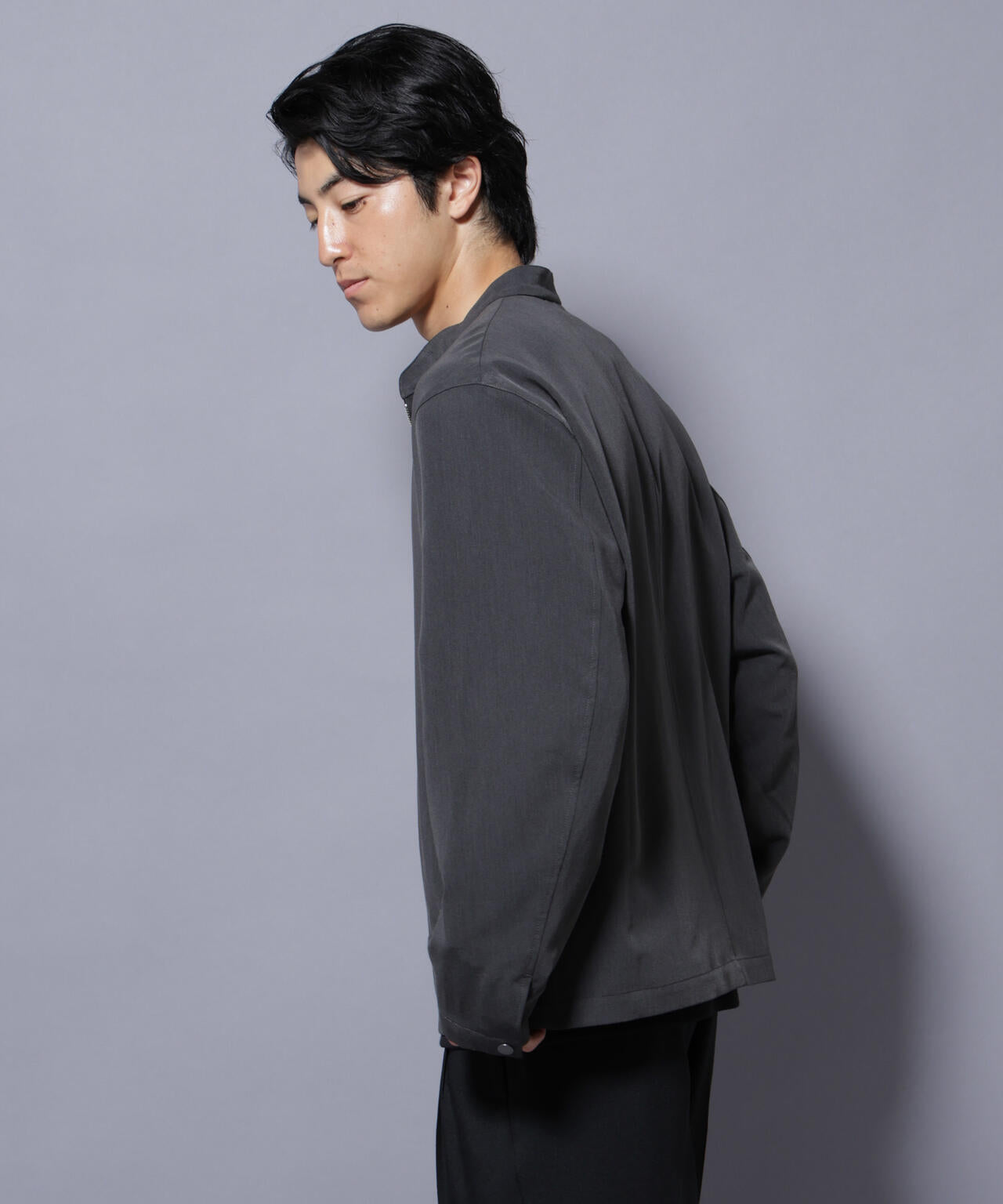 TR シングルライダースブルゾン