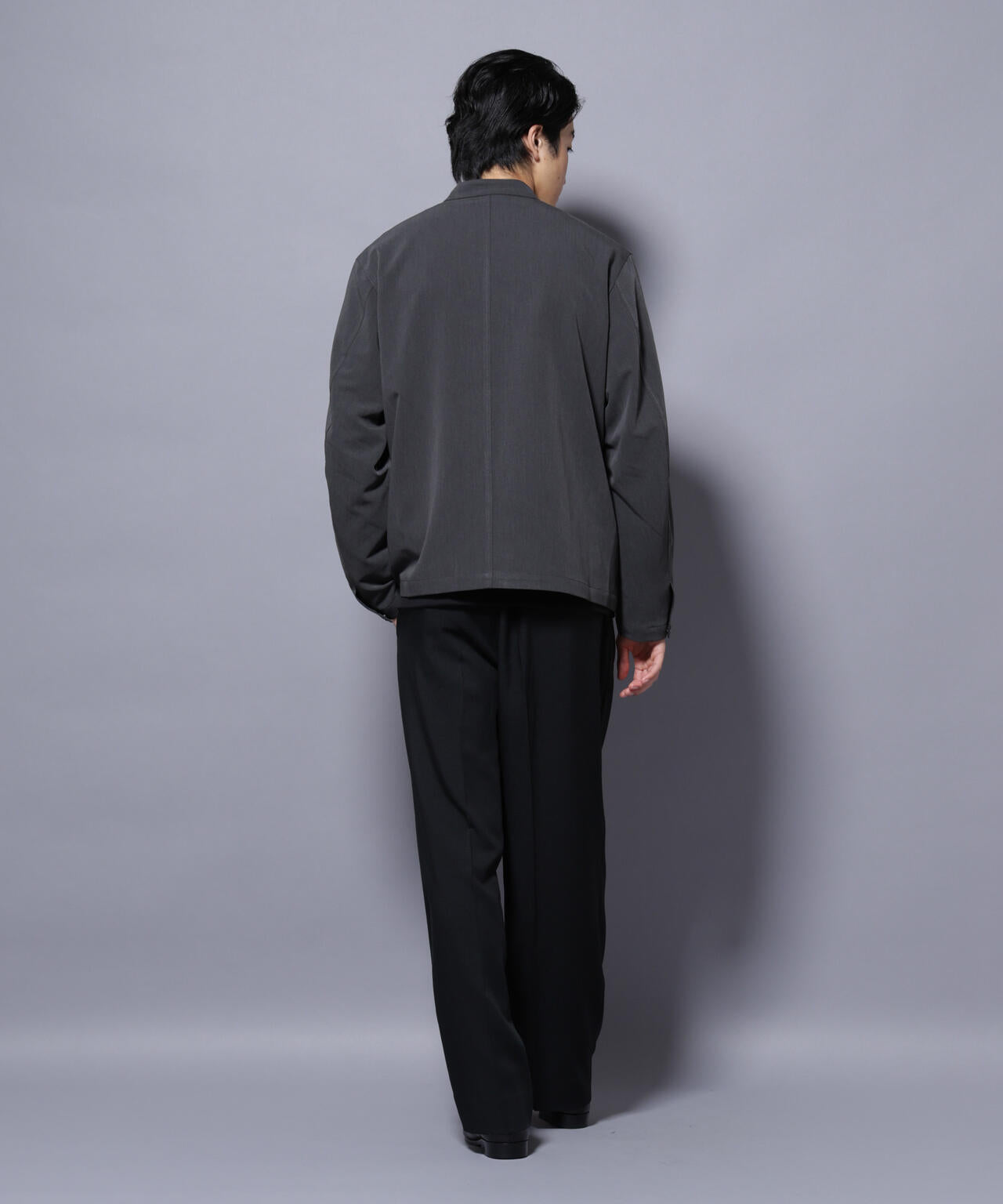 TR シングルライダースブルゾン