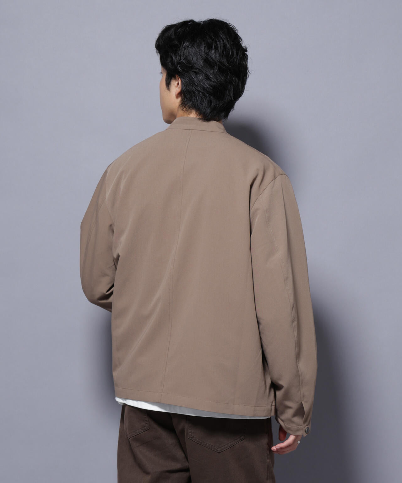 TR シングルライダースブルゾン