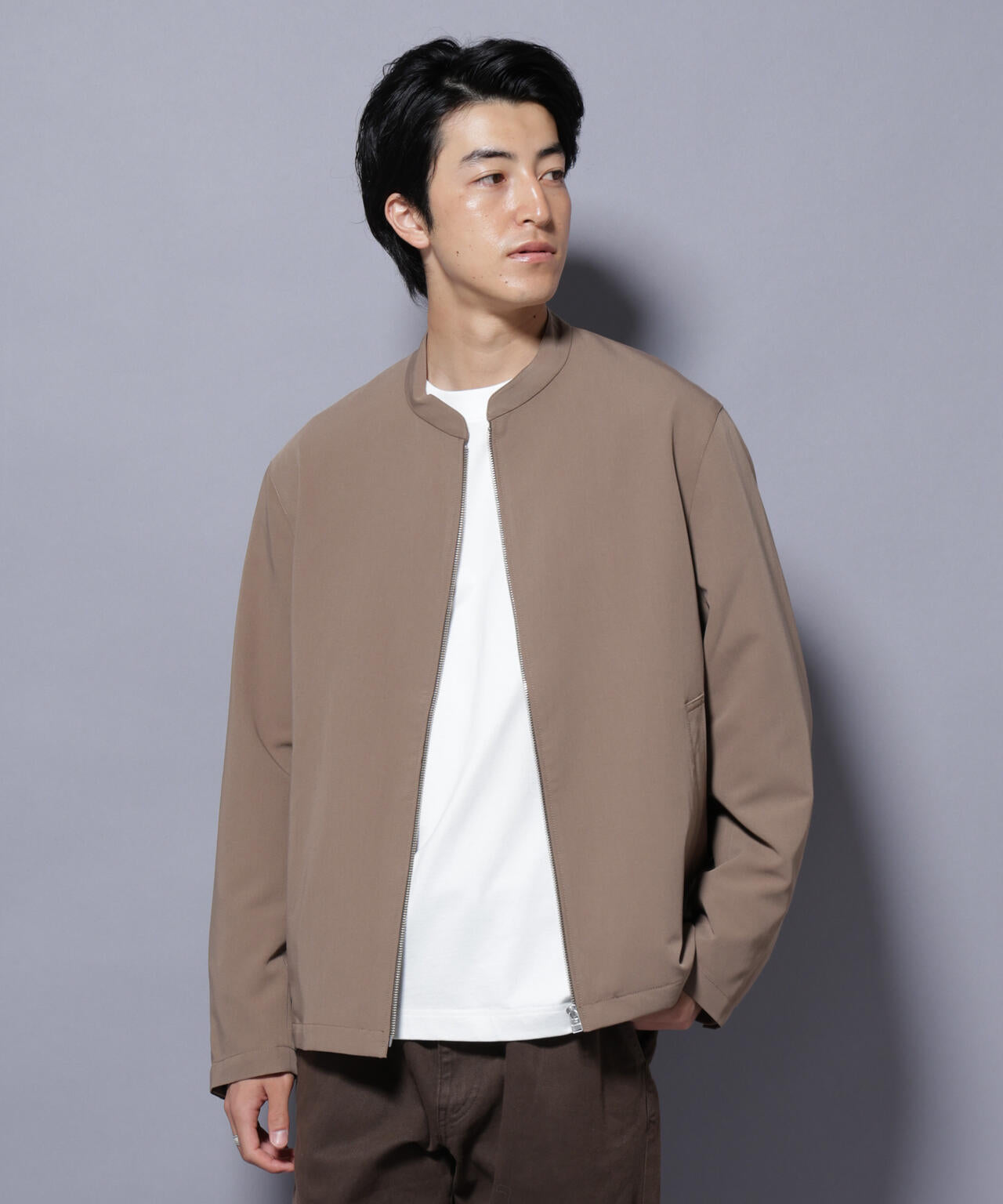 TR シングルライダースブルゾン