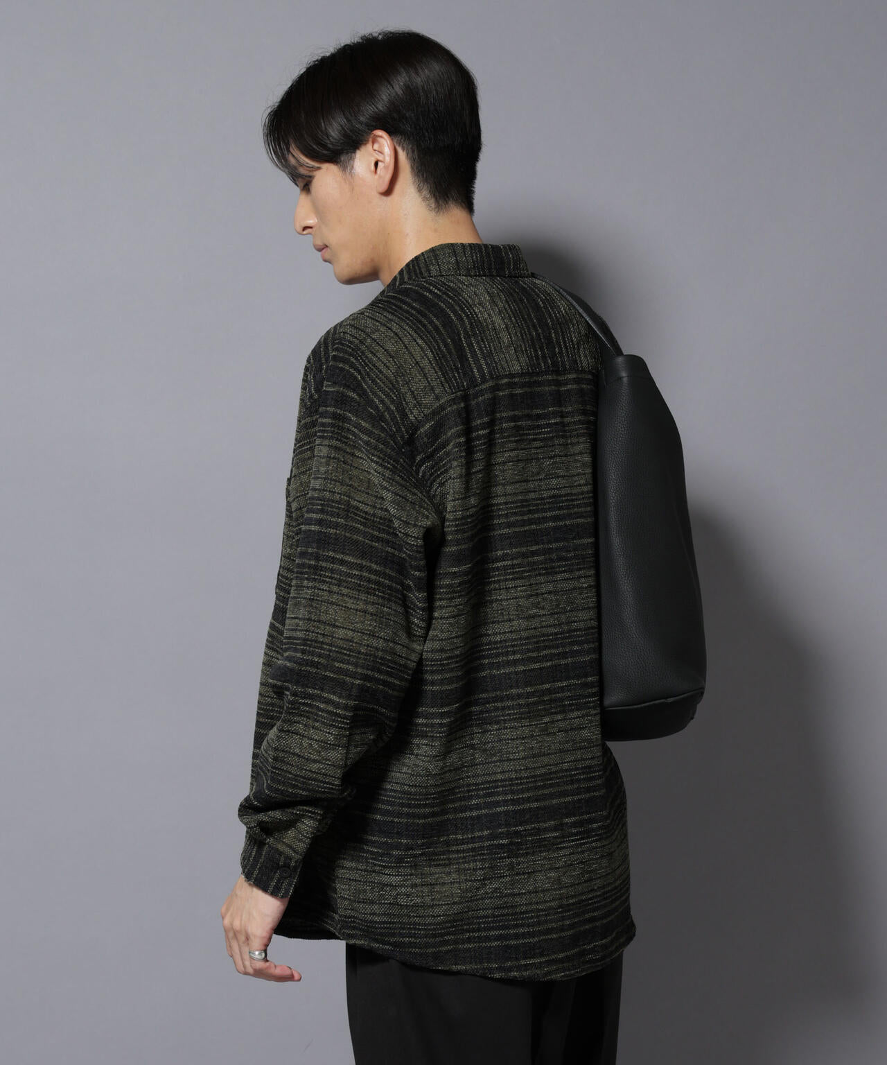 モールチェックシャツ 長袖