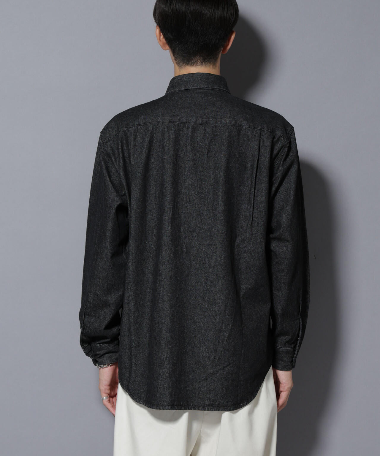 ライトオンスデニムシャツ 長袖