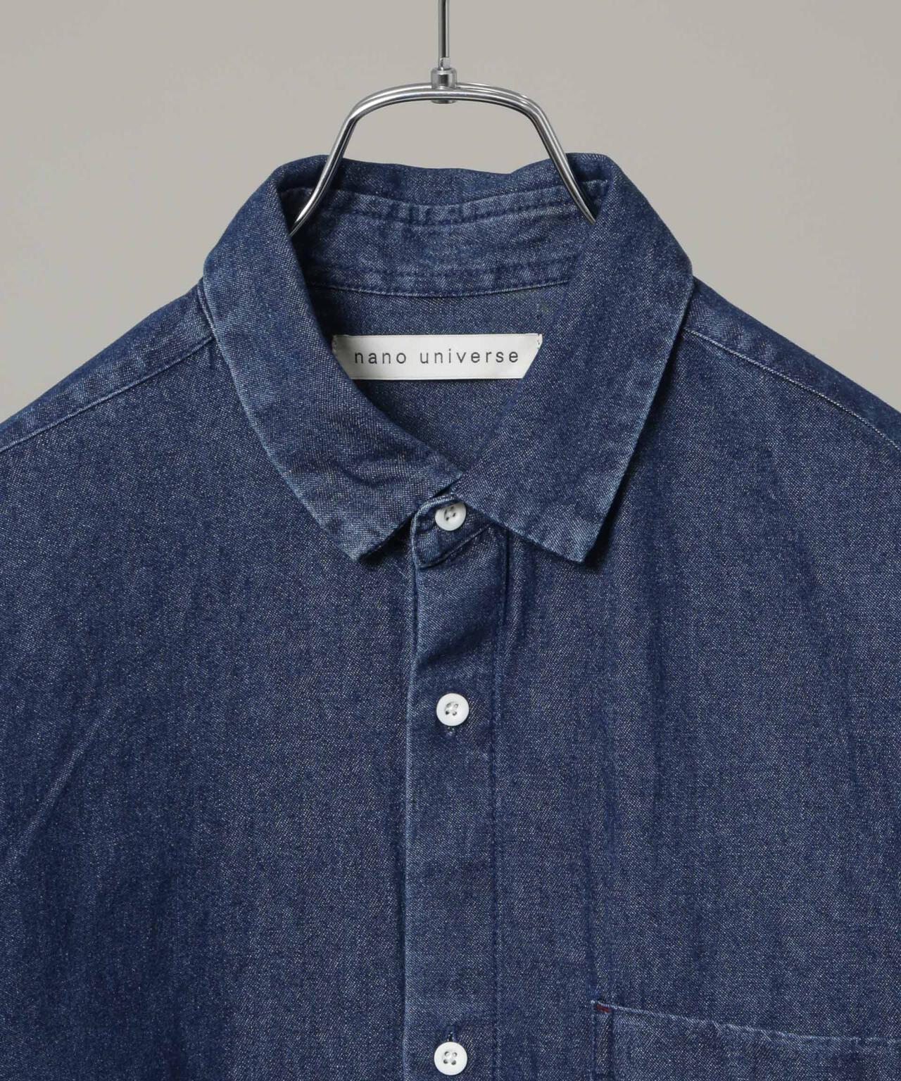 ライトオンスデニムシャツ 長袖