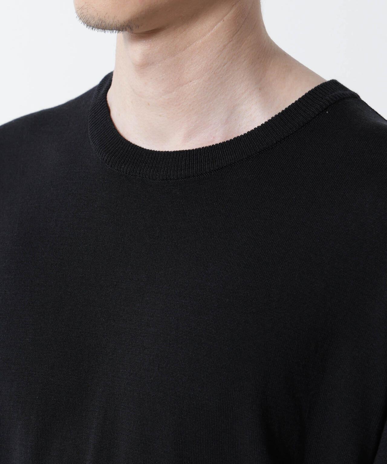 シルキータッチニットTシャツ 半袖