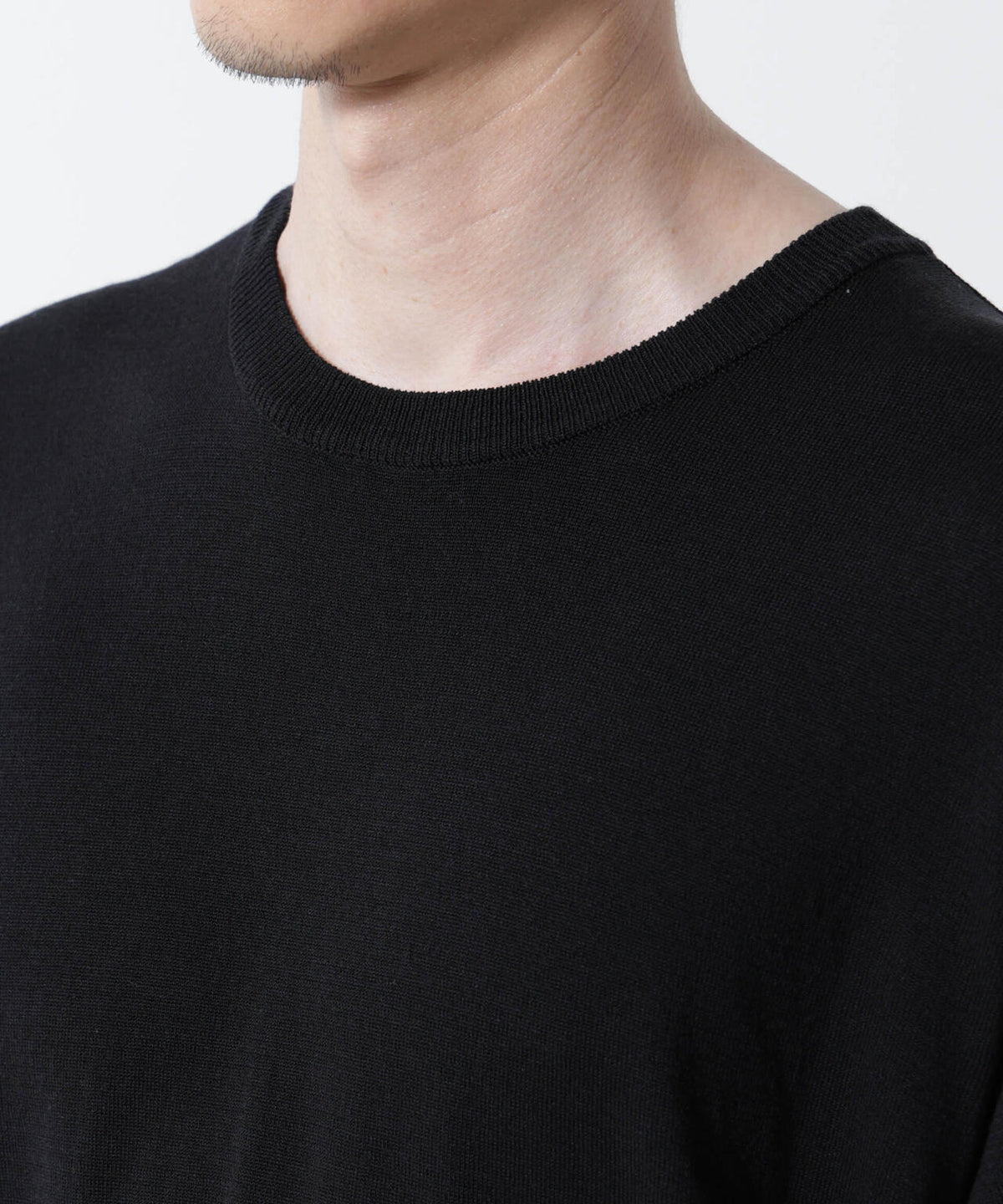 シルキータッチニットTシャツ 半袖