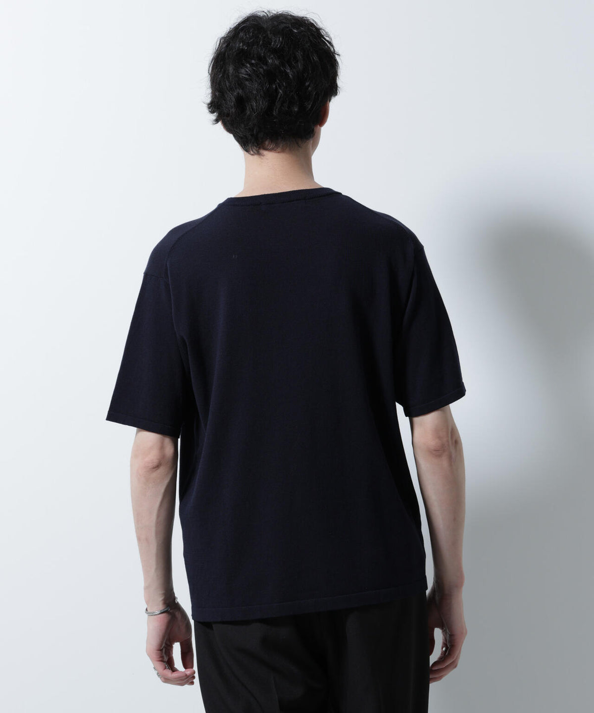 シルキータッチニットTシャツ 半袖