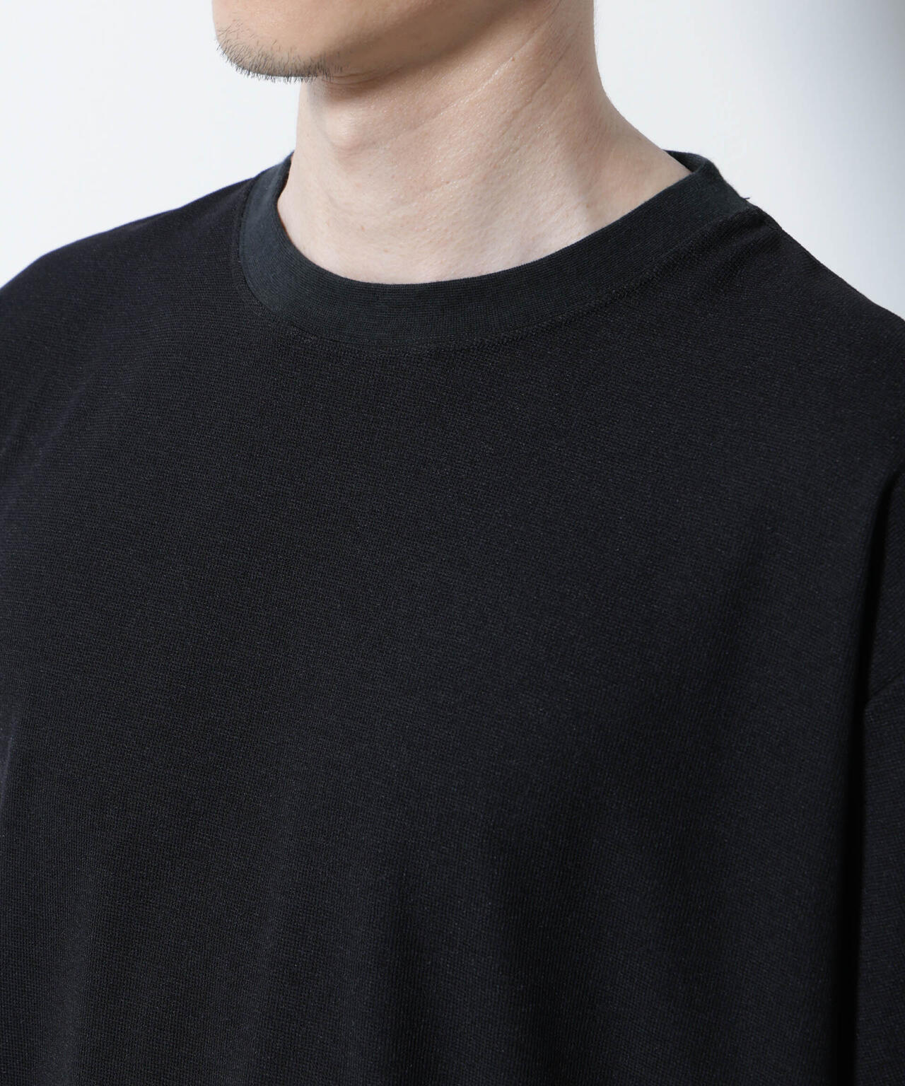 メランジサーフニットTシャツ半袖