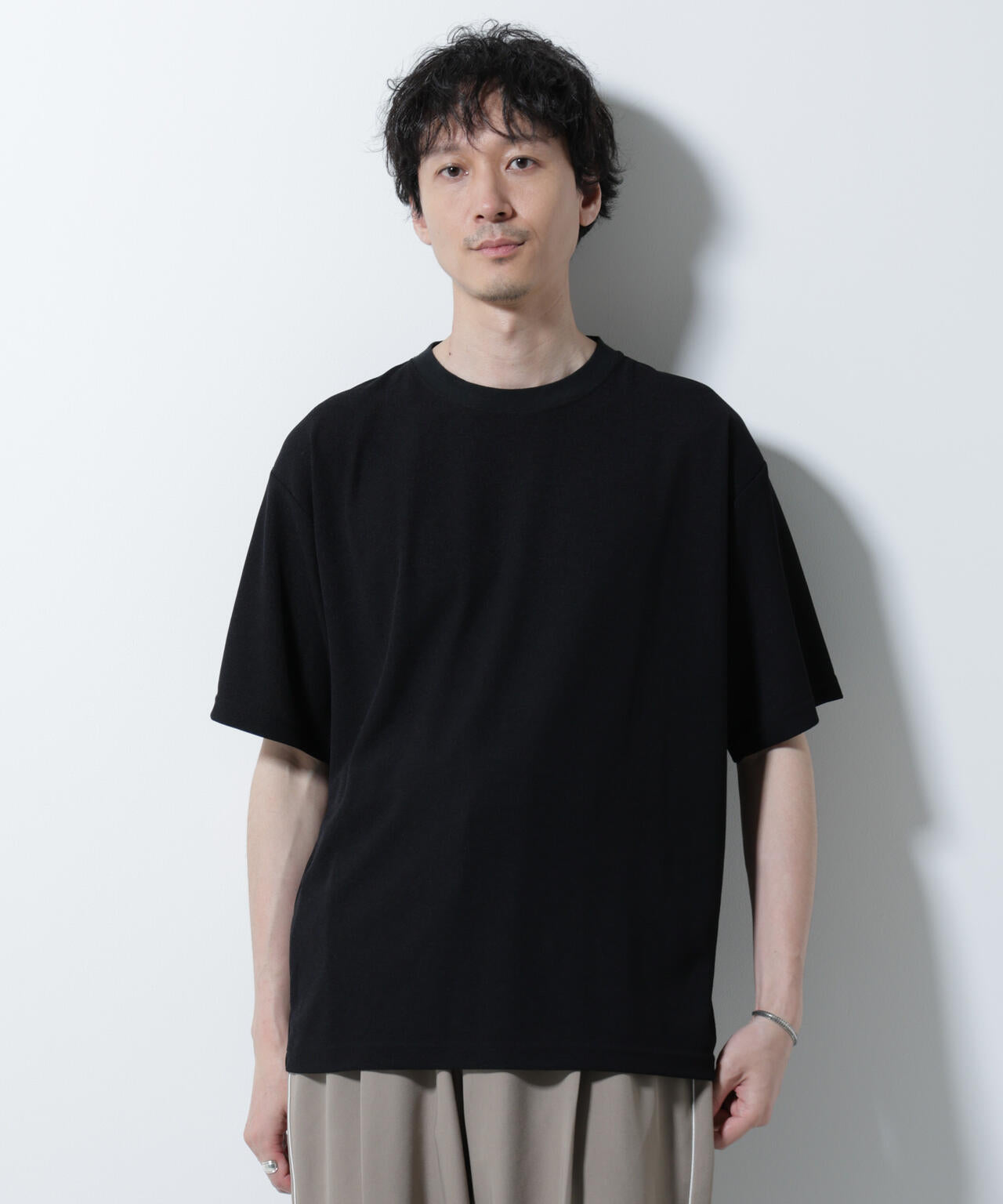 メランジサーフニットTシャツ半袖