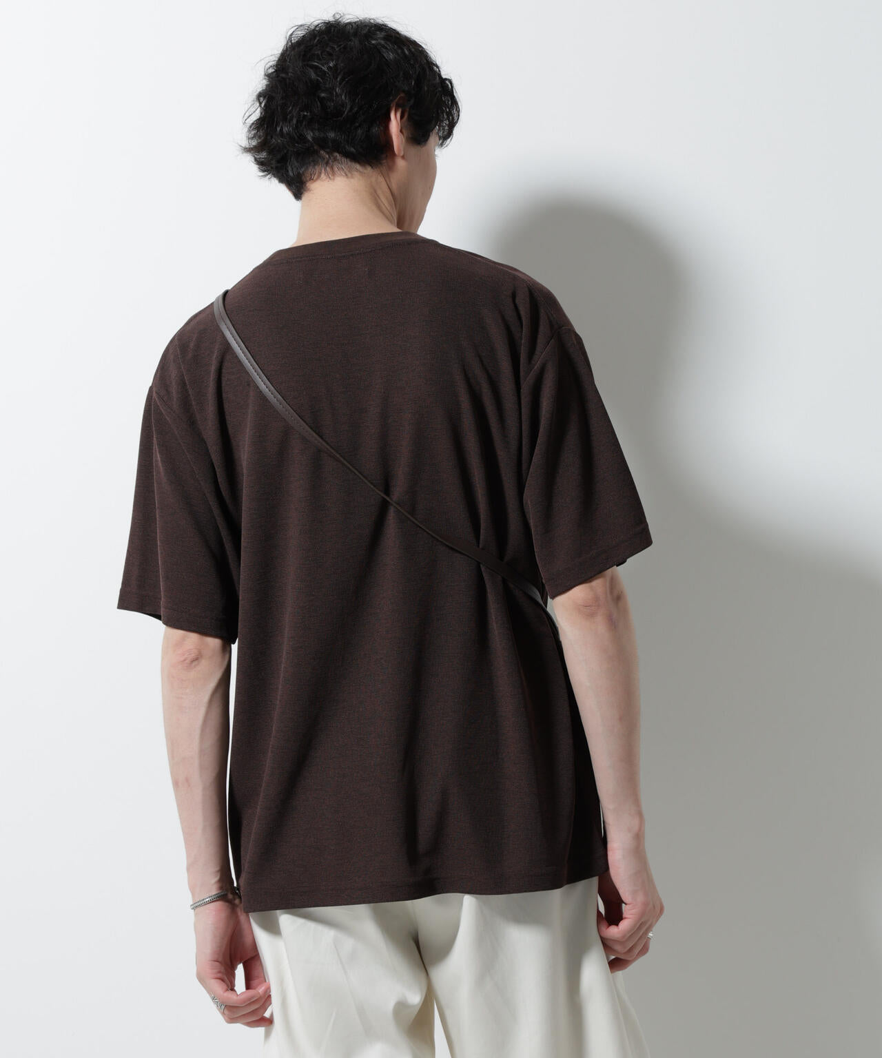 メランジサーフニットTシャツ半袖