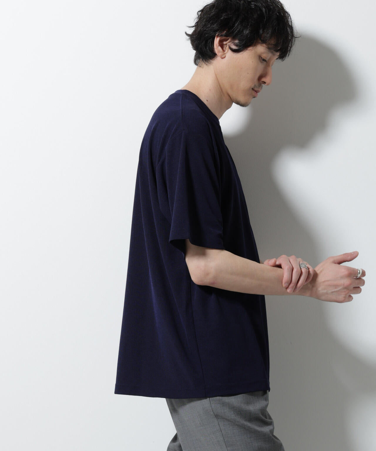 メランジサーフニットTシャツ半袖