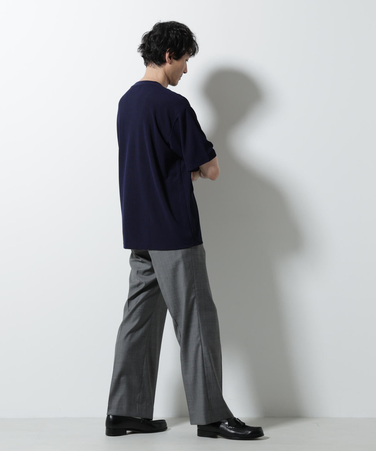 メランジサーフニットTシャツ半袖