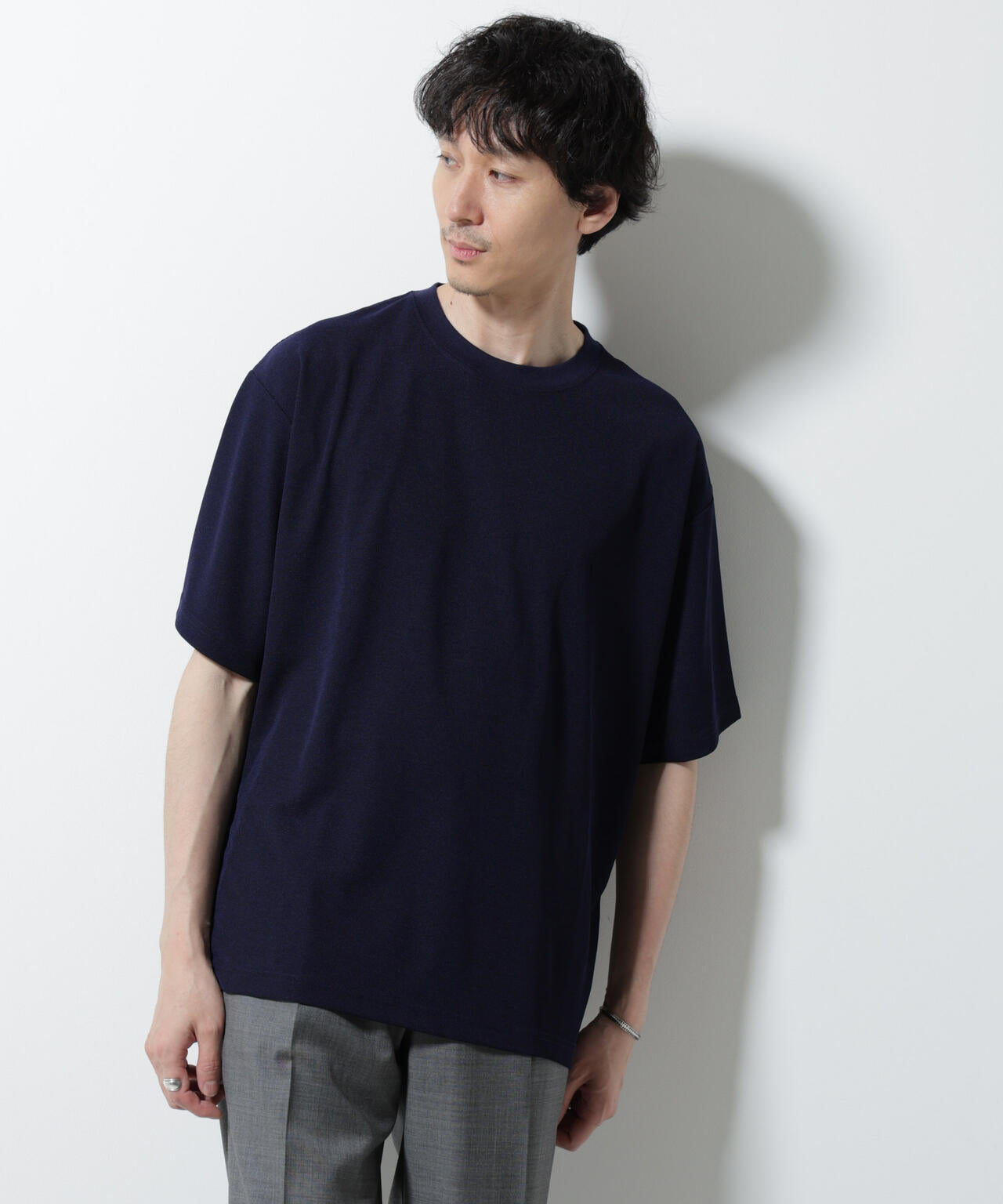 メランジサーフニットTシャツ半袖