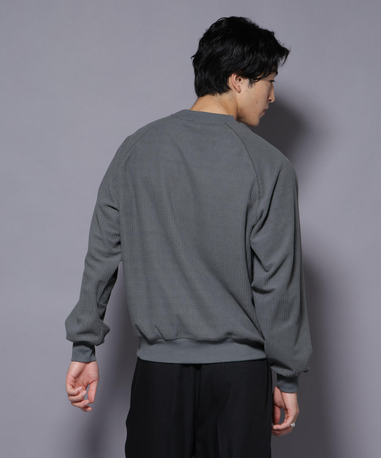 NORMANBROS別注 ワッフルフリース 長袖