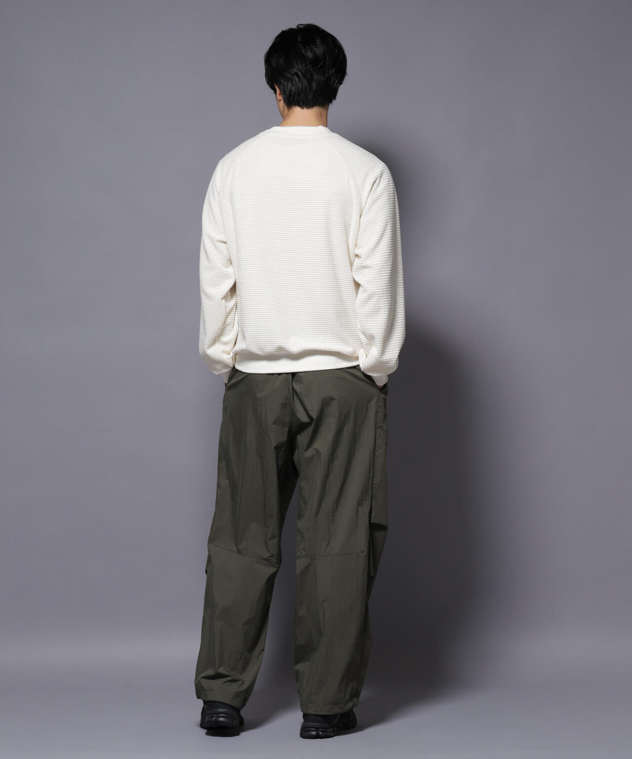 NORMANBROS別注 ワッフルフリース 長袖