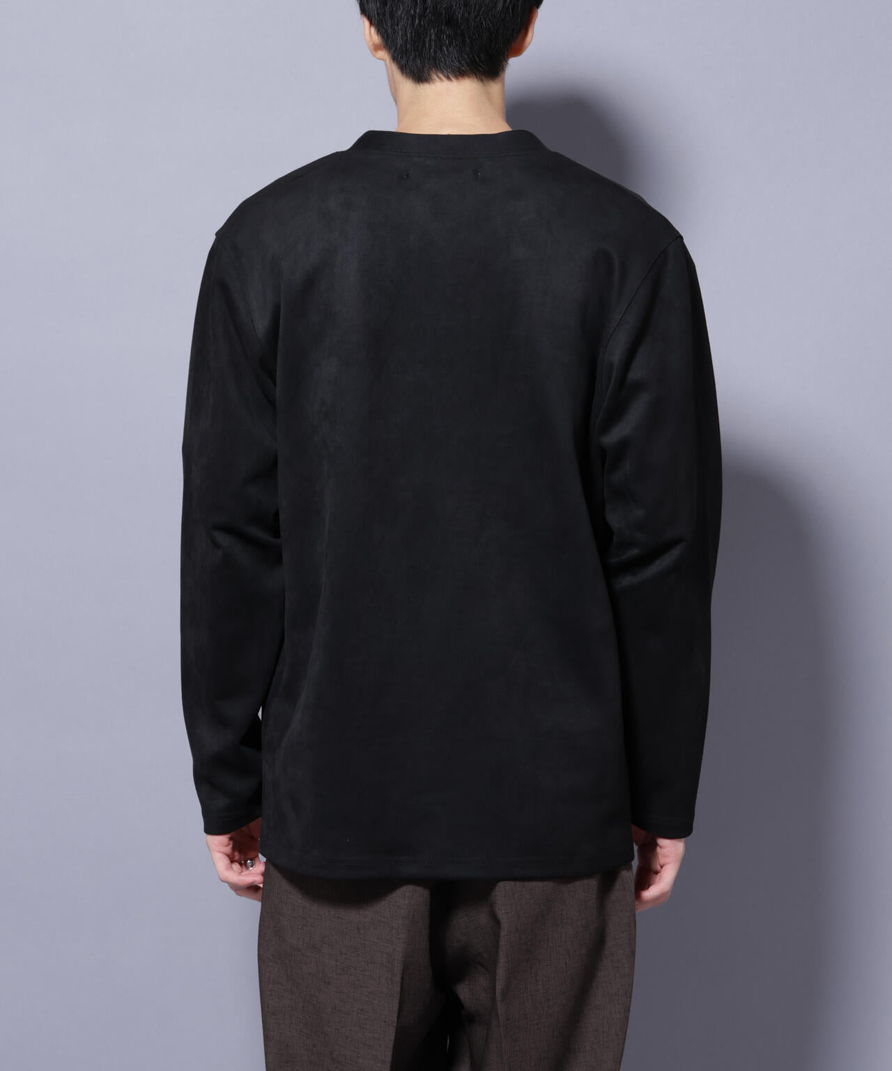 フェイクスエードトッパーカーディガン