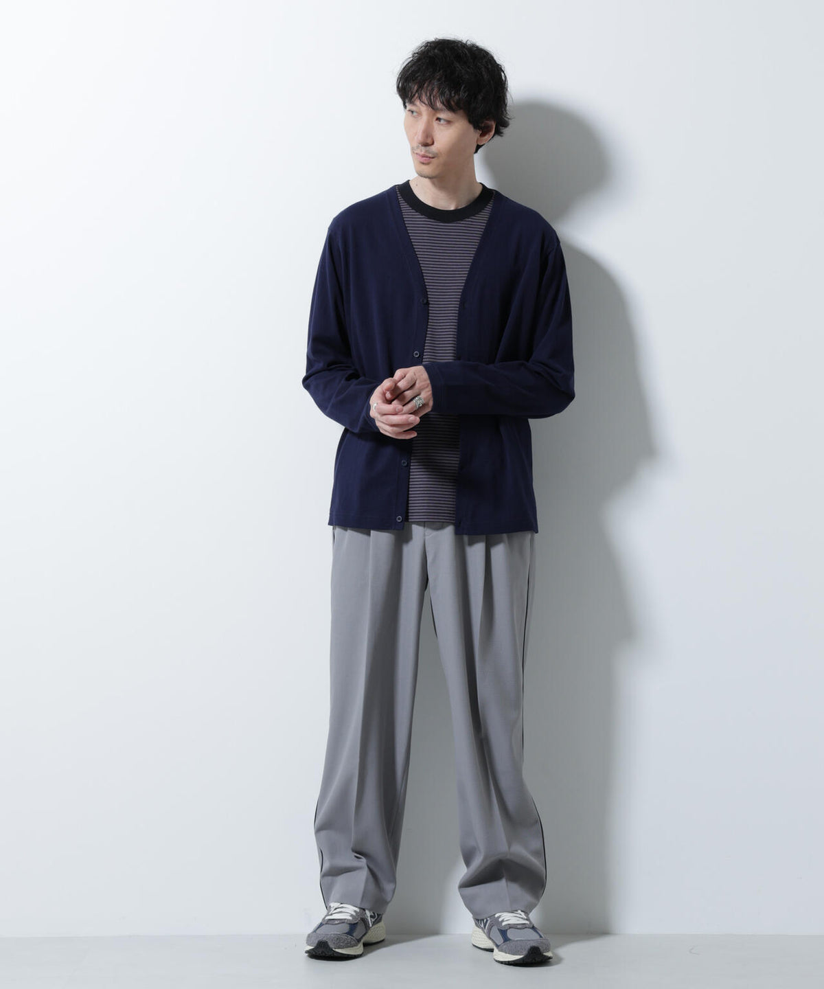 エアパッセージ ジャージーカーディガン