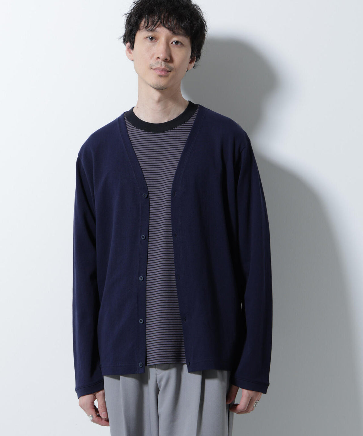 エアパッセージ ジャージーカーディガン