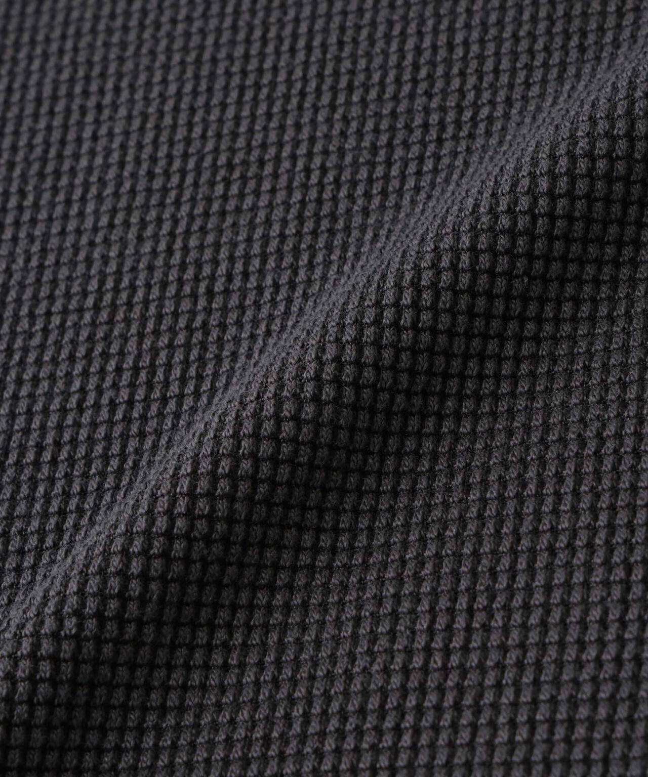 テックワッフルクルーネックTシャツ