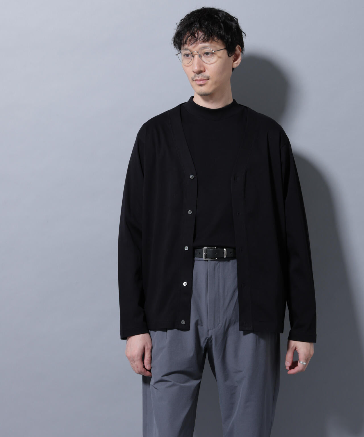 アンチスメルカーディガン 長袖