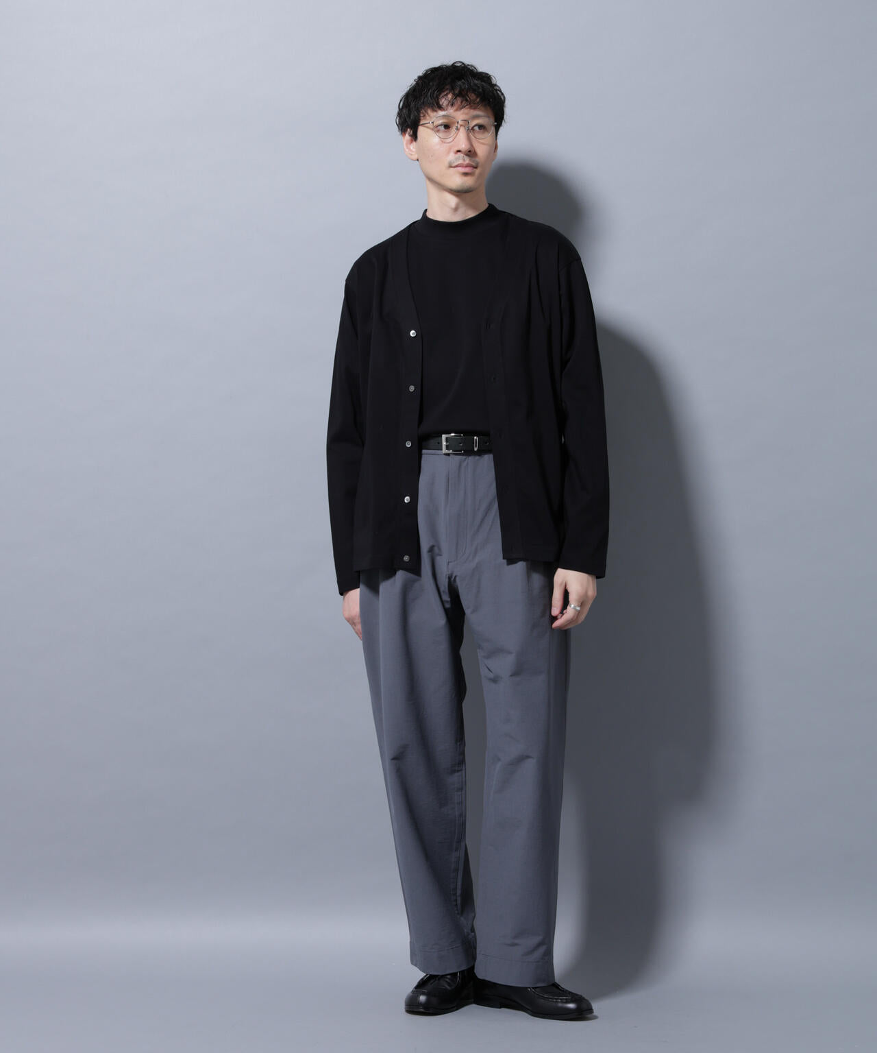 アンチスメルカーディガン 長袖