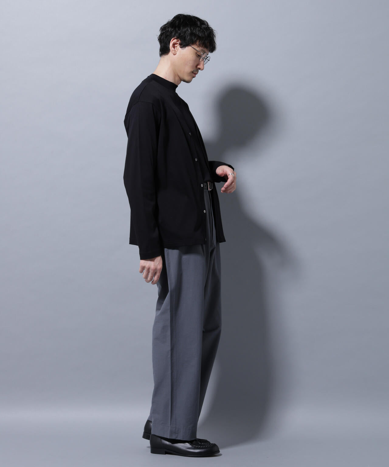 アンチスメルカーディガン 長袖