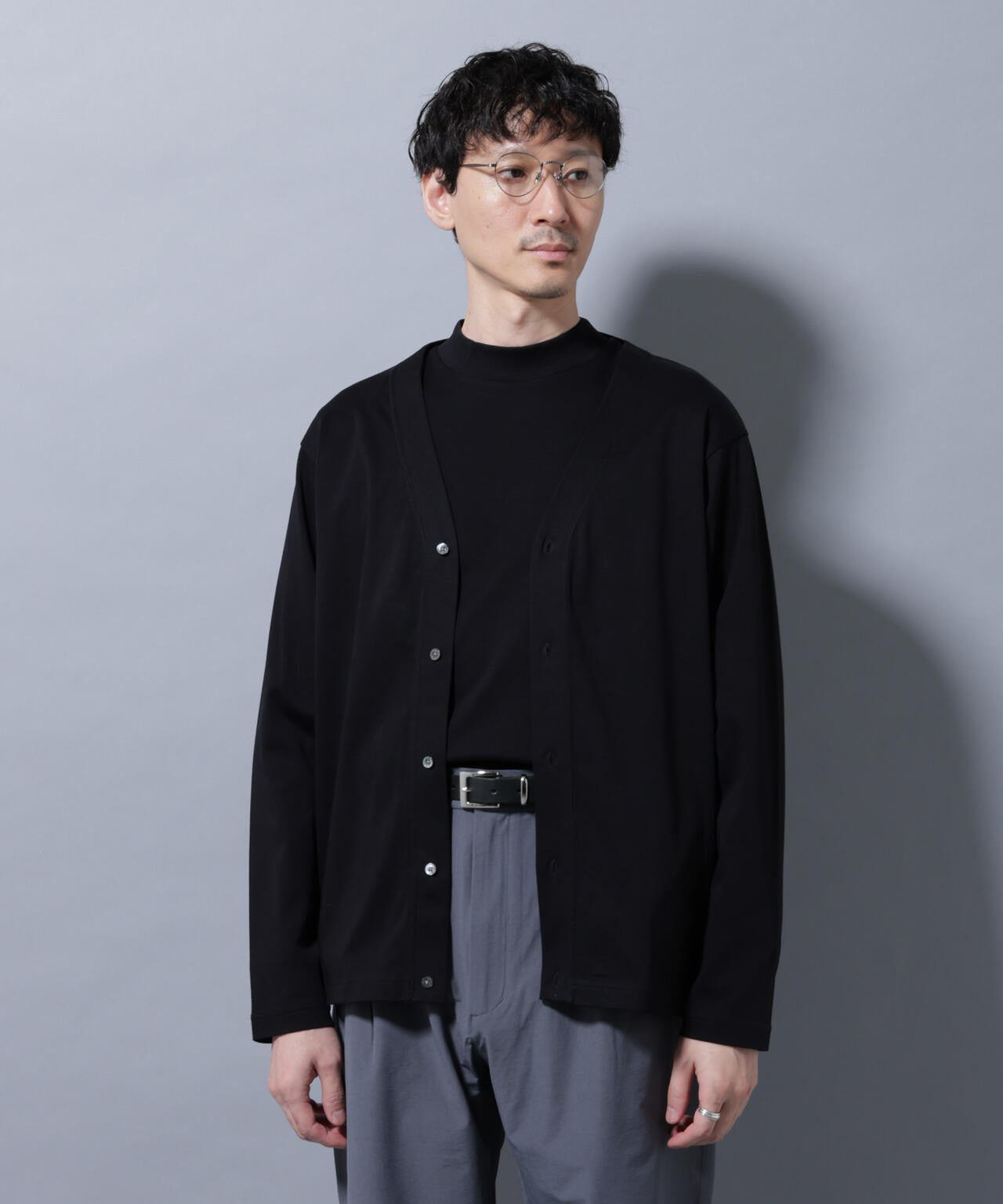 アンチスメルカーディガン 長袖