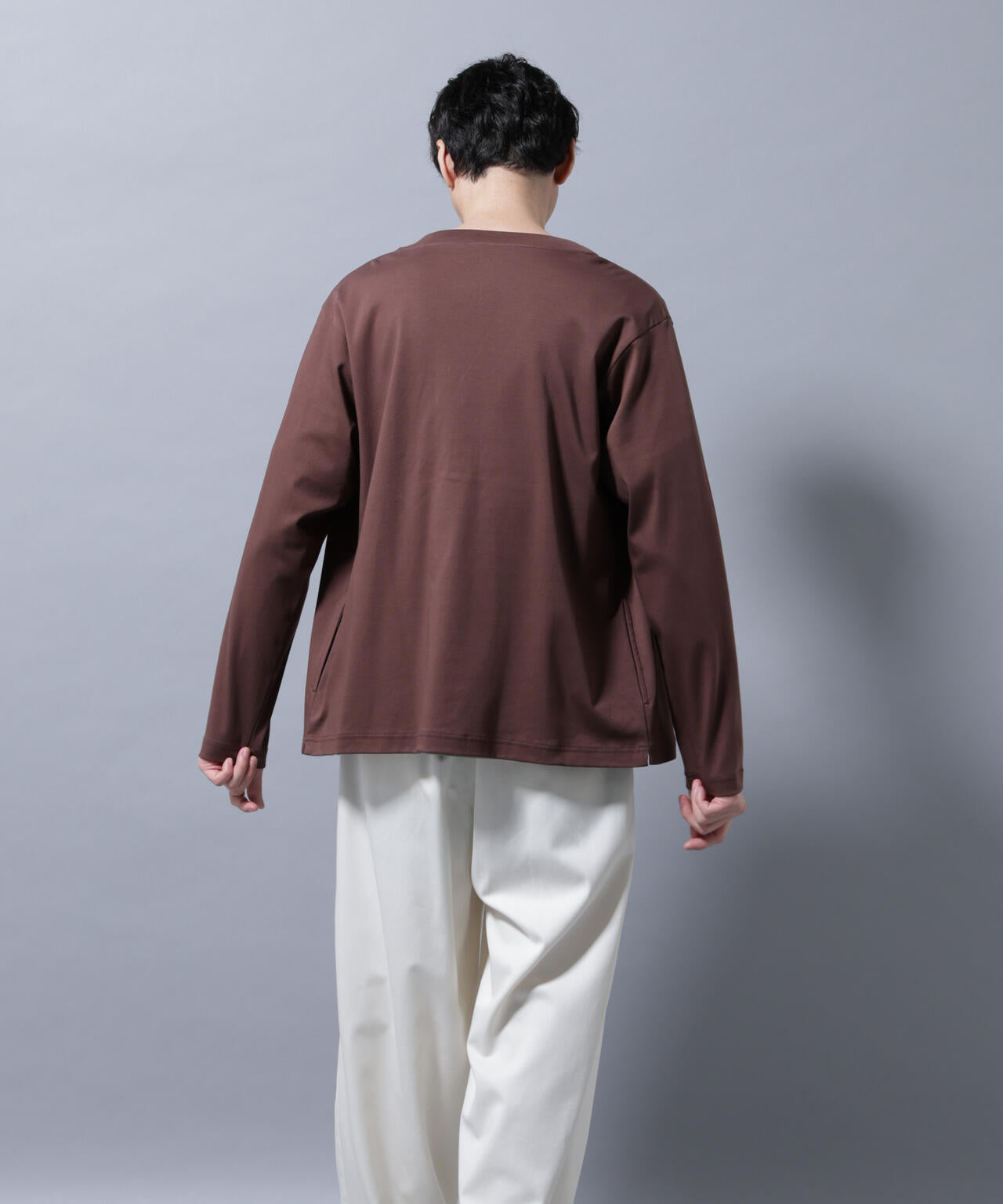 アンチスメルカーディガン 長袖