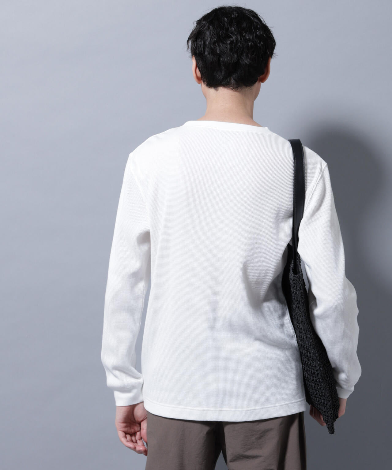 アンチスメルワッフルTシャツ 長袖