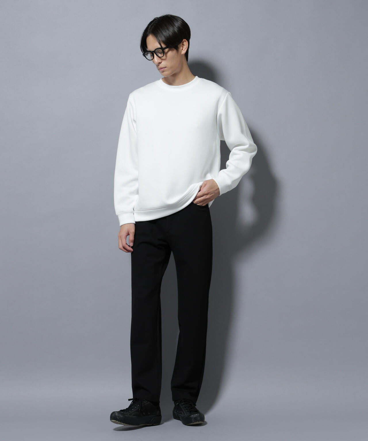 パネルダンボールプルオーバー 長袖(セットアップ可)