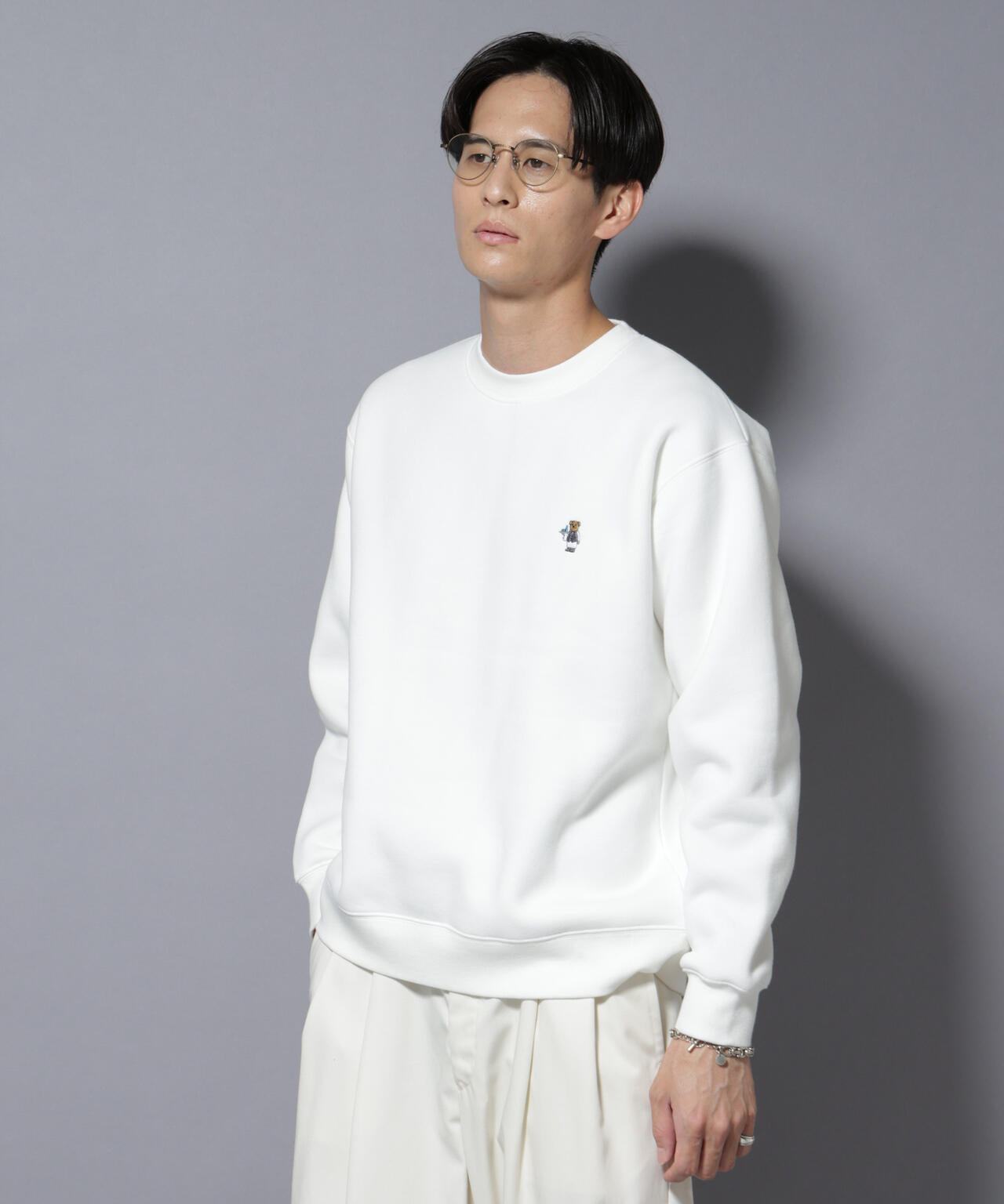 ナノベア 裏起毛スウェット レストラン