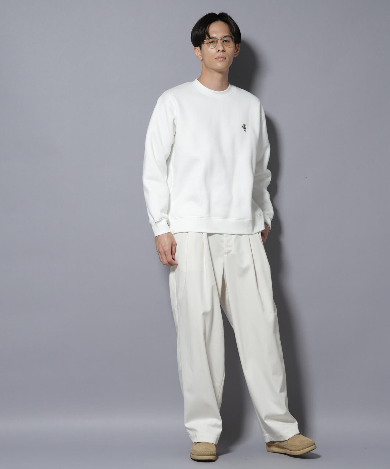 ナノベア 裏起毛スウェット レストラン