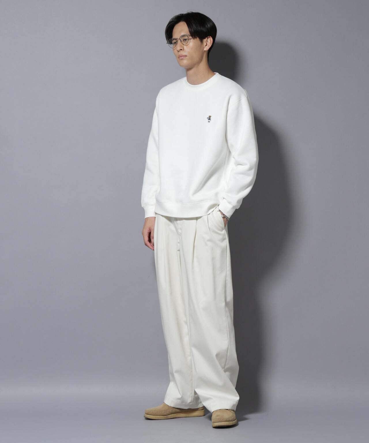 ナノベア 裏起毛スウェット レストラン