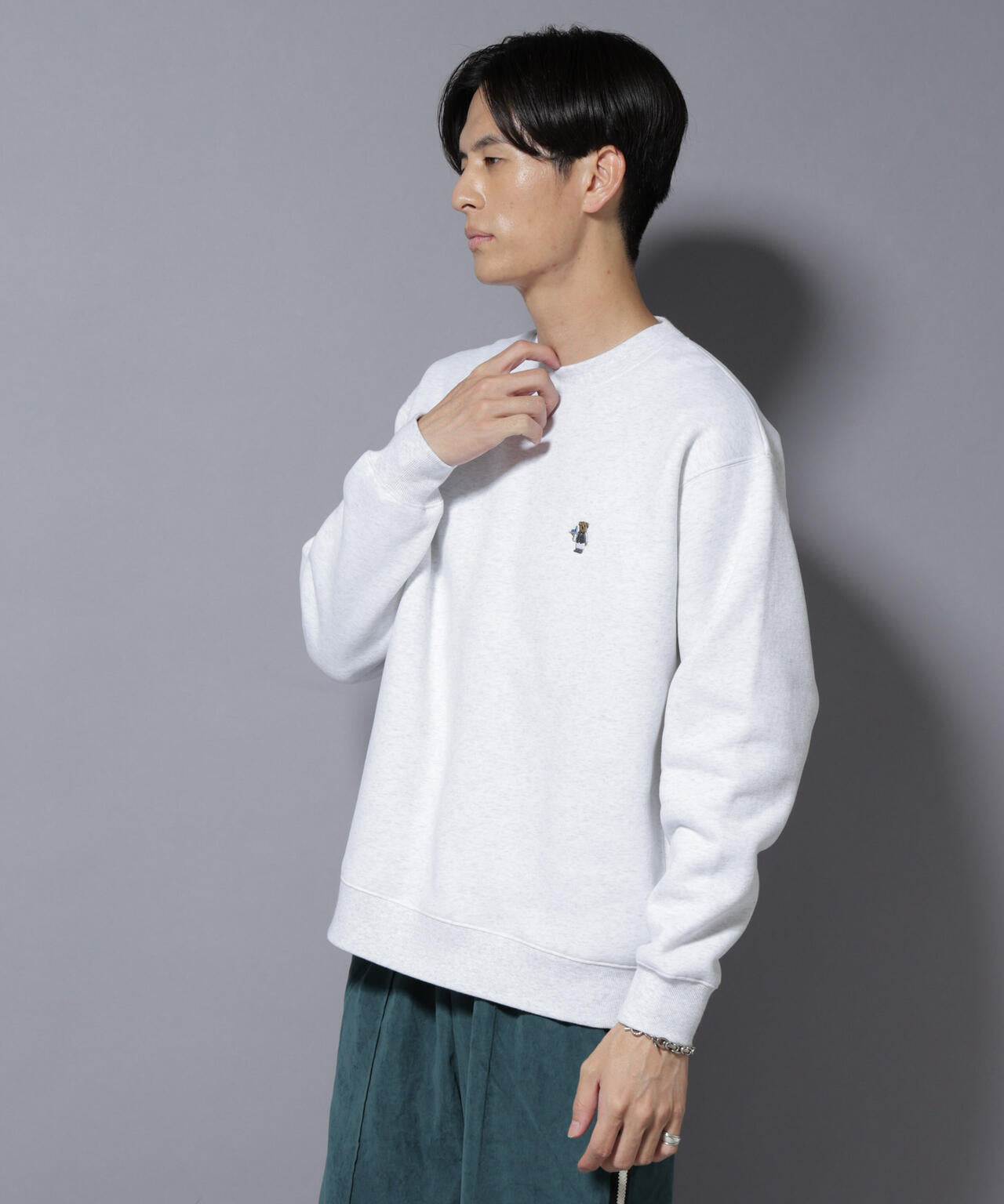 ナノベア 裏起毛スウェット レストラン