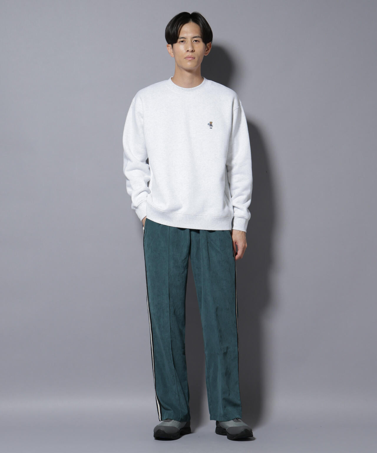 ナノベア 裏起毛スウェット レストラン