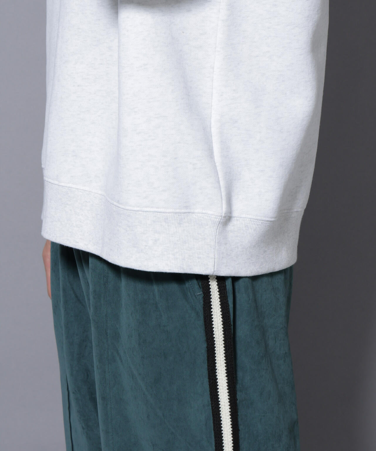 ナノベア 裏起毛スウェット レストラン