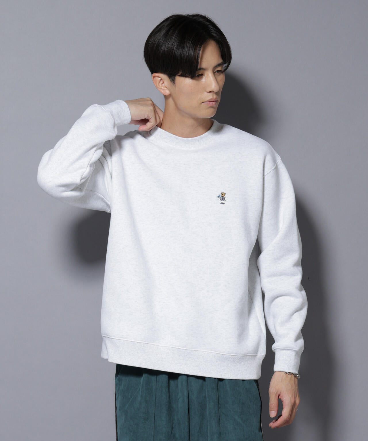 ナノベア 裏起毛スウェット レストラン