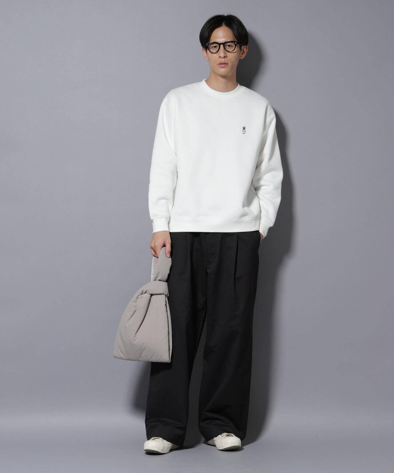 ナノベア 裏起毛スウェット レストラン