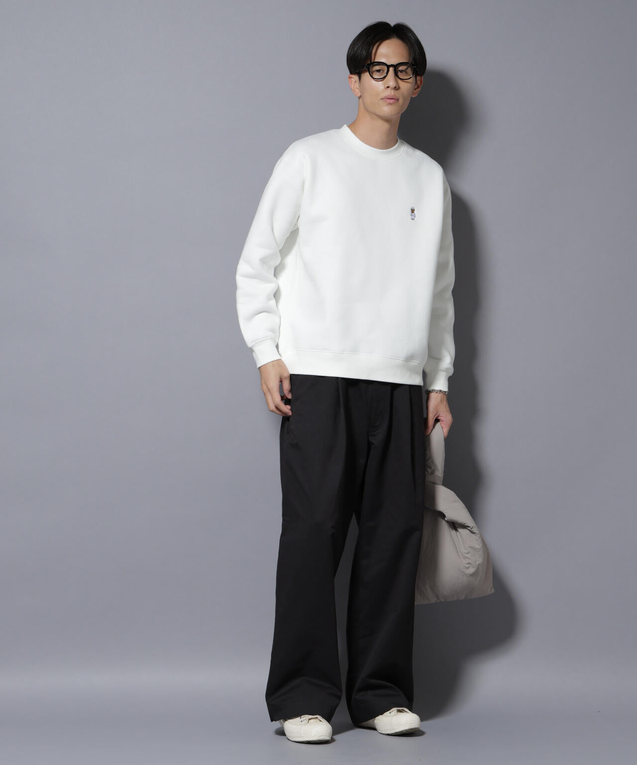 ナノベア 裏起毛スウェット レストラン