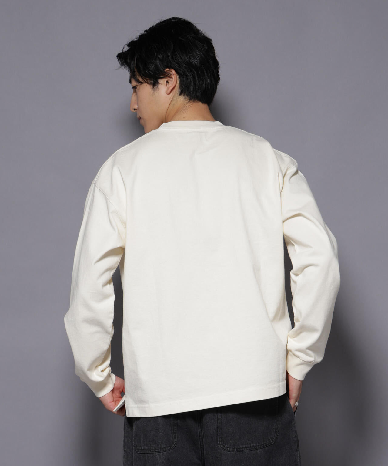 ヘビーオンスワイドプルオーバー 長袖