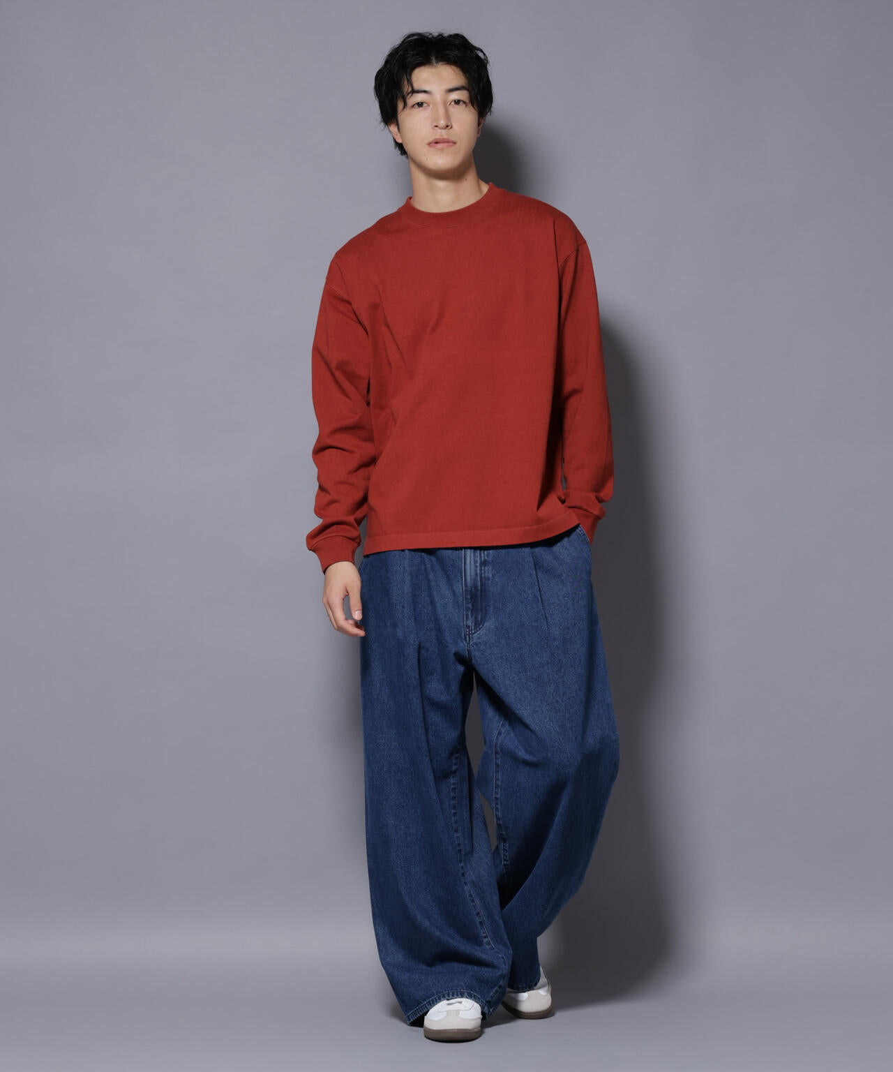 ヘビーオンスワイドプルオーバー 長袖