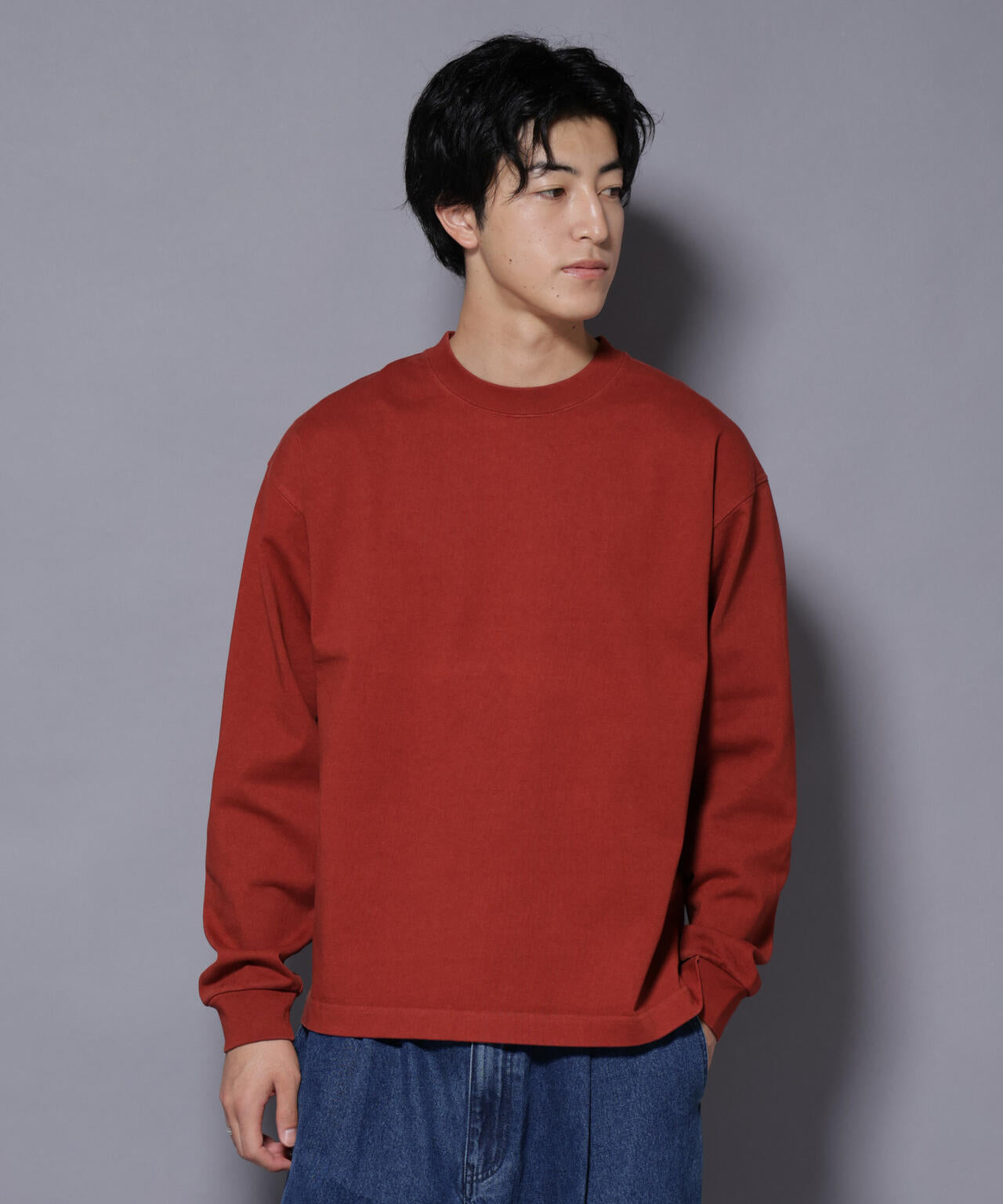 ヘビーオンスワイドプルオーバー 長袖