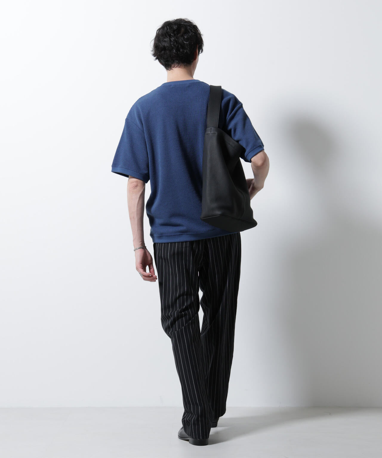 テックワッフルクルーネックTシャツ 半袖