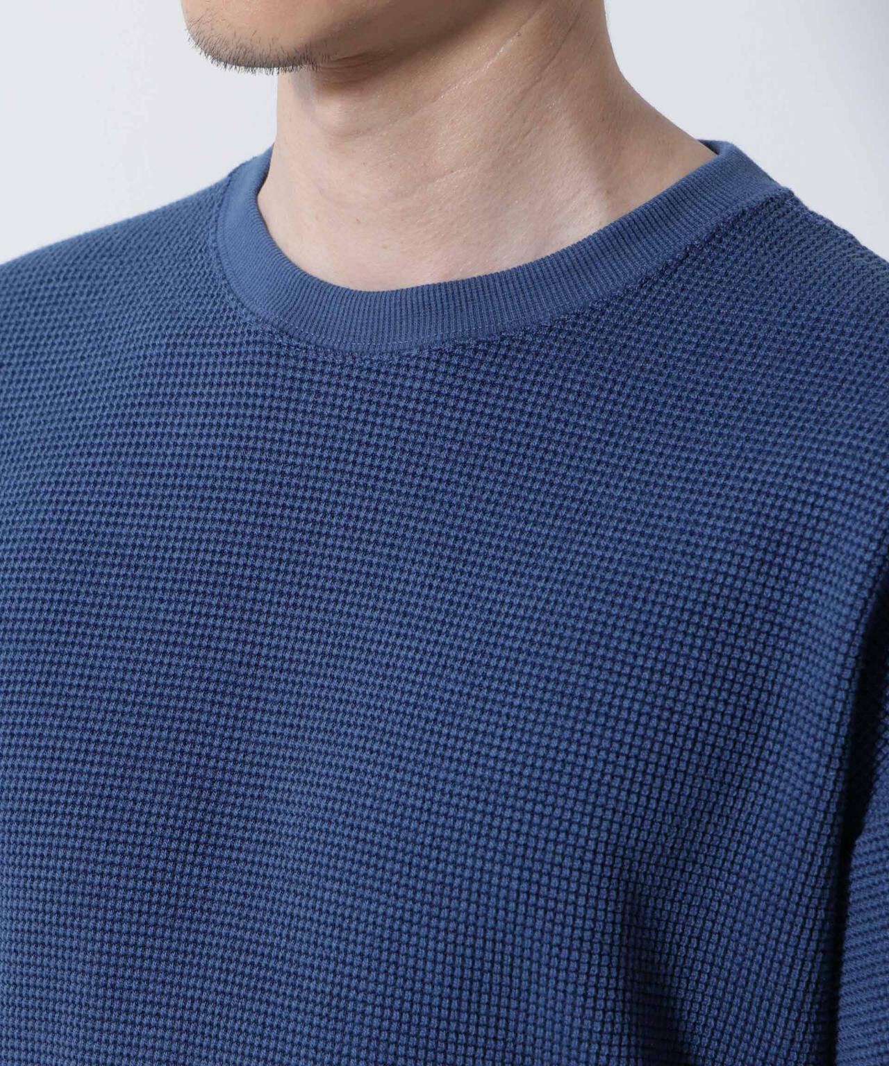 テックワッフルクルーネックTシャツ 半袖
