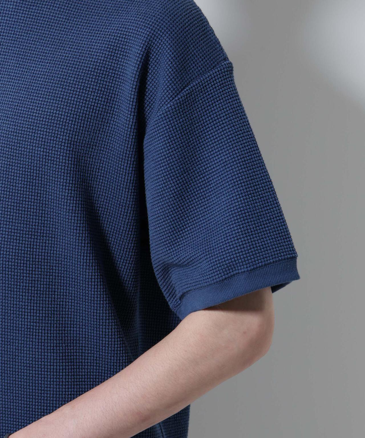 テックワッフルクルーネックTシャツ 半袖
