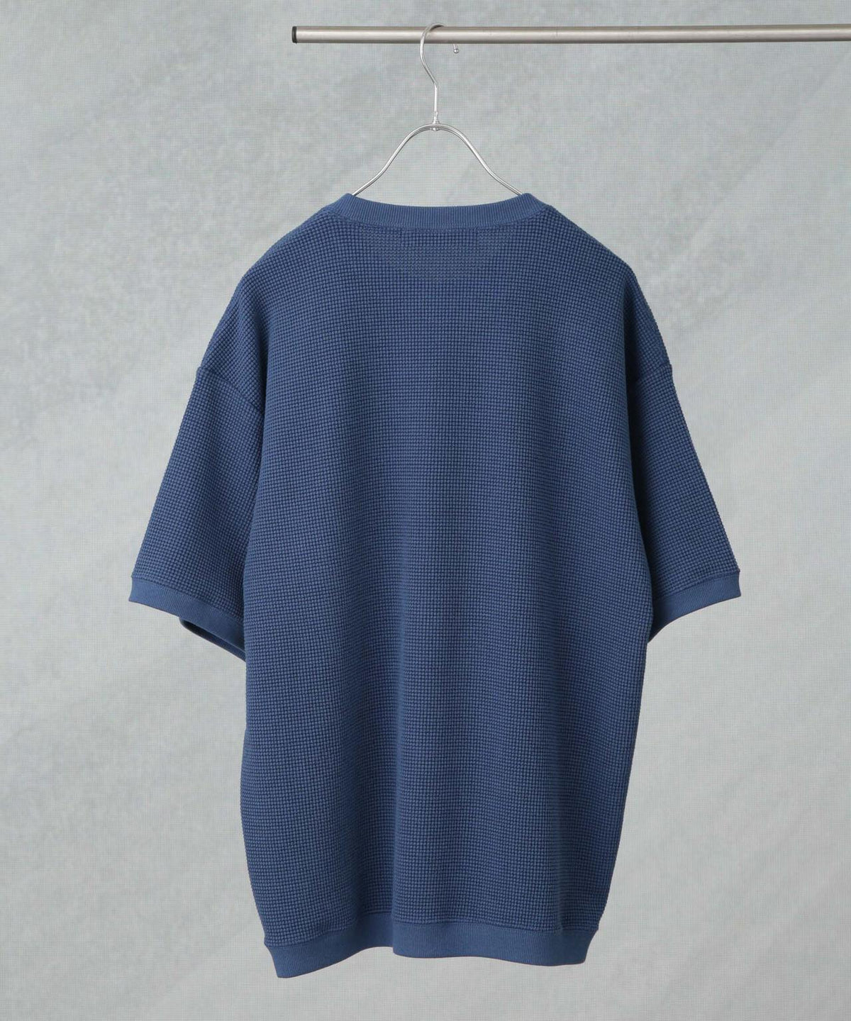 テックワッフルクルーネックTシャツ 半袖