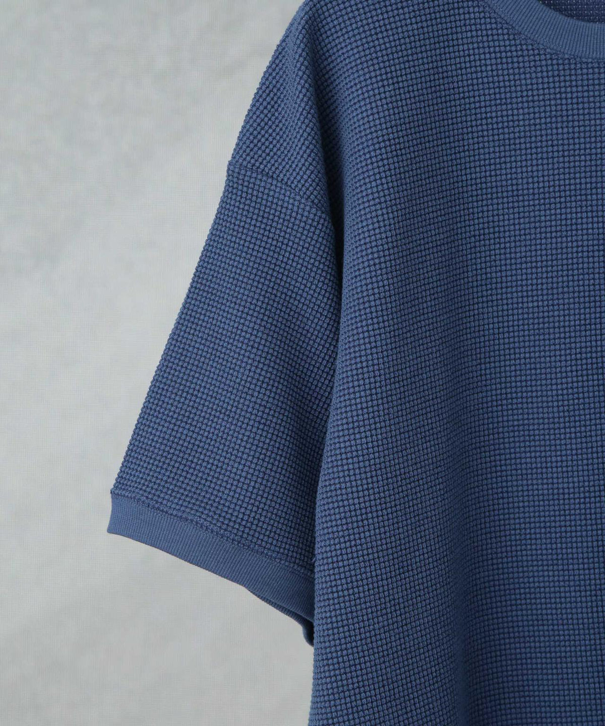 テックワッフルクルーネックTシャツ 半袖