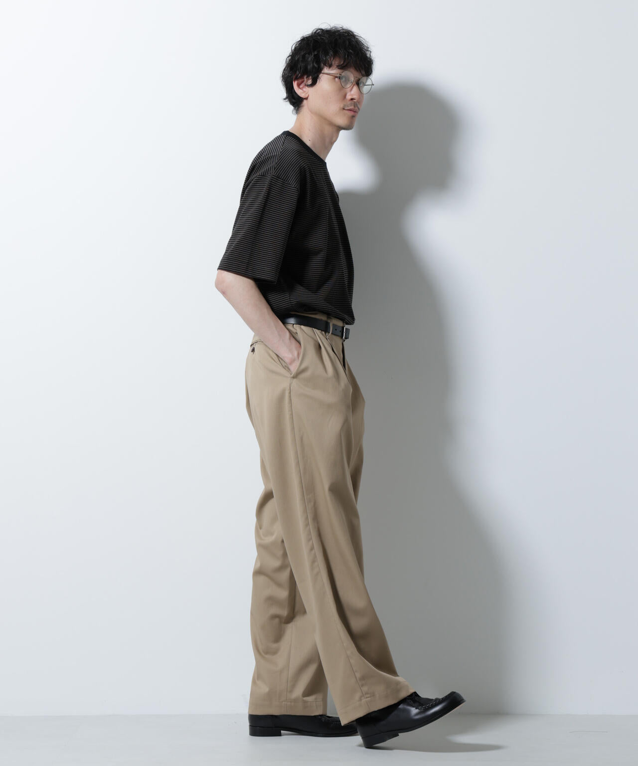 20シルケットボーダーTシャツ 半袖